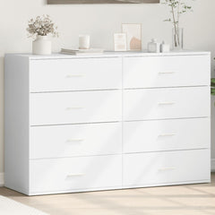 Sideboards 2 pcs 60x39x80 cm Engineered Wood White