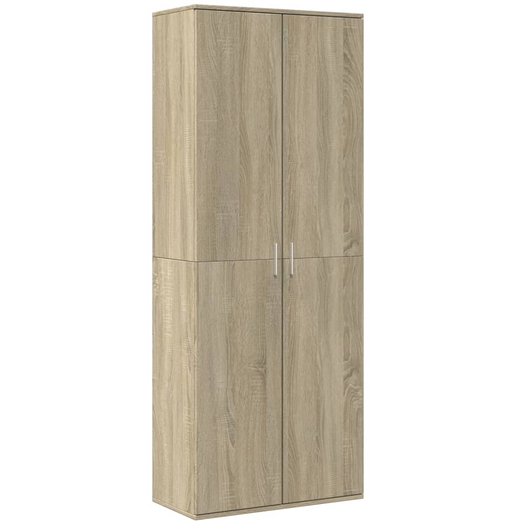 Highboard Sonoma Oak Engineered Wood, image 2