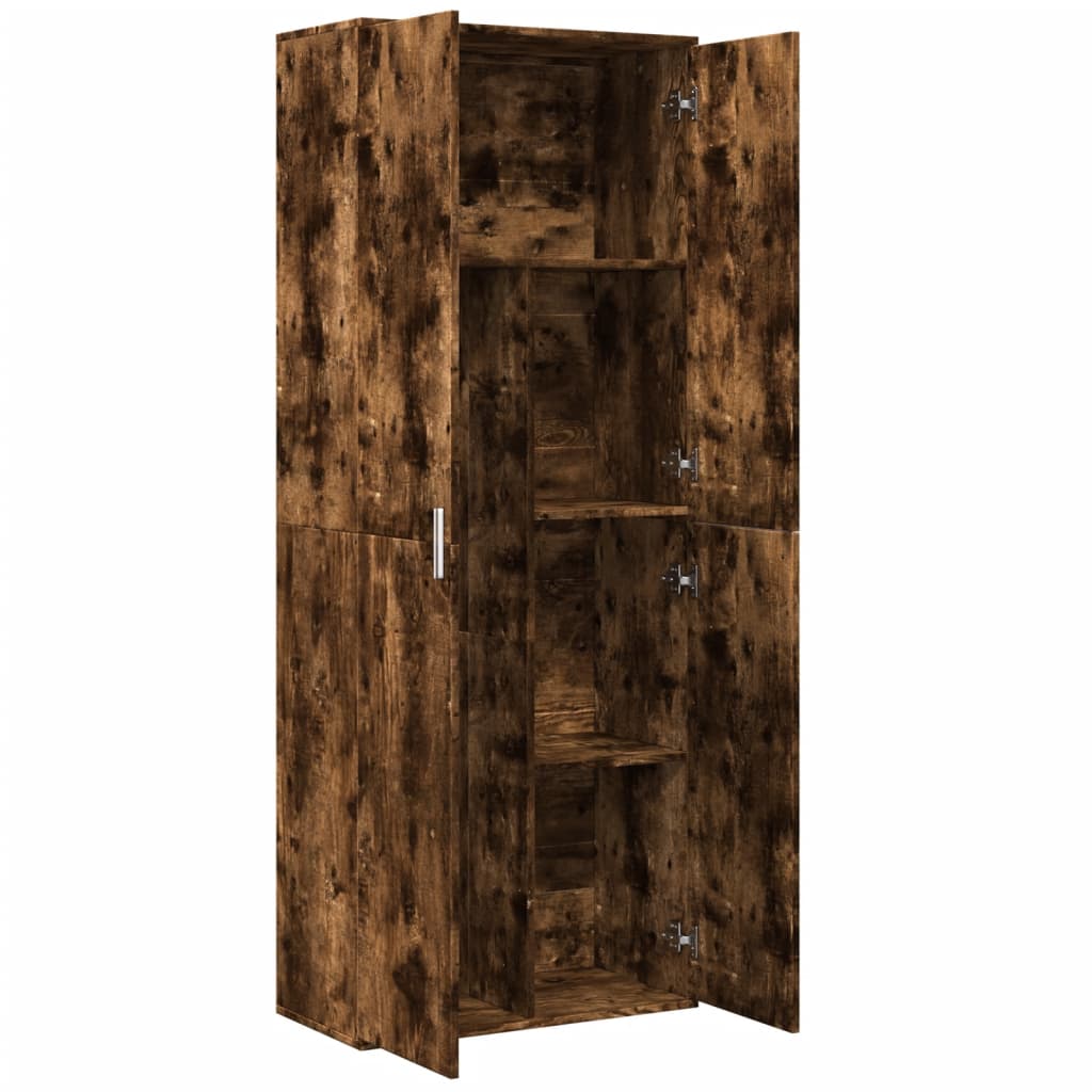 Highboard Smoked Oak Engineered Wood, image 6