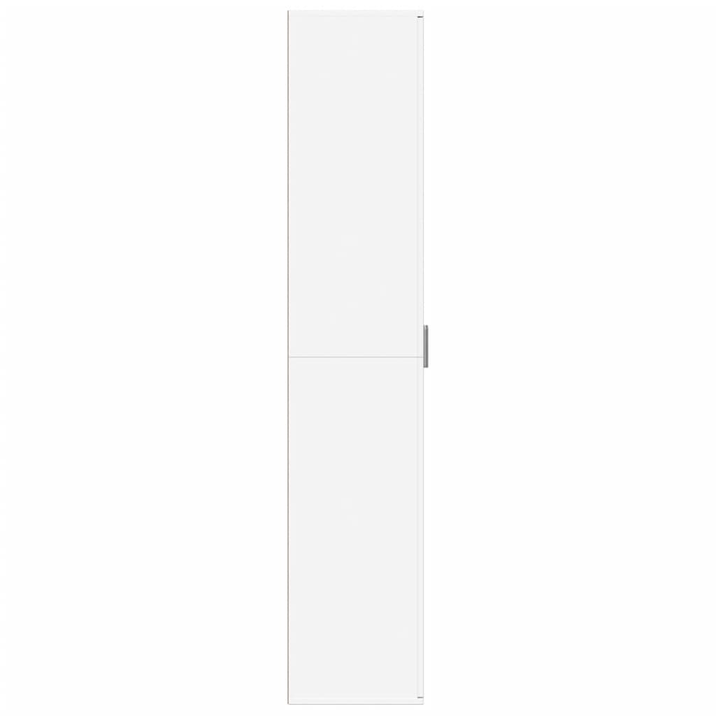Highboard White Engineered Wood, image 4