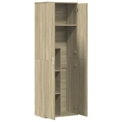 Highboard Sonoma Oak Engineered Wood, image 6