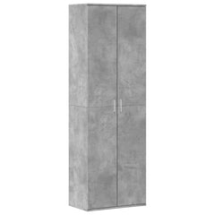 Highboard Concrete Grey Engineered Wood, image 2