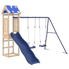 Outdoor Playset Solid Wood Pine Solid pine wood