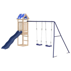 Outdoor Playset Solid Wood Pine Solid pine wood