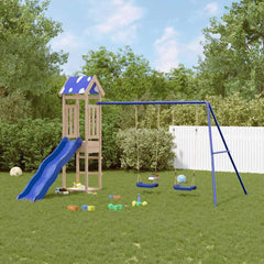 Outdoor Playset Solid Wood Pine Solid pine wood