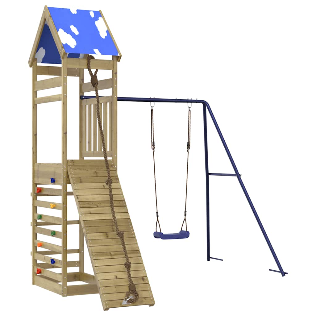 vidaXL Outdoor Playset Impregnated Wood Pine 2