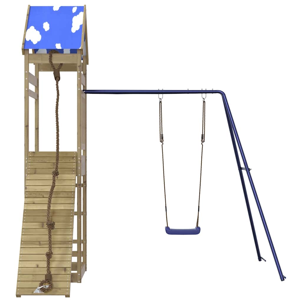 vidaXL Outdoor Playset Impregnated Wood Pine 3