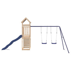 Outdoor Playset Solid Wood Pine Solid pine wood