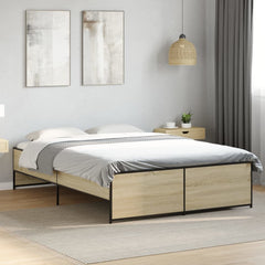 Bed Frame without Mattress Length Sonoma Oak