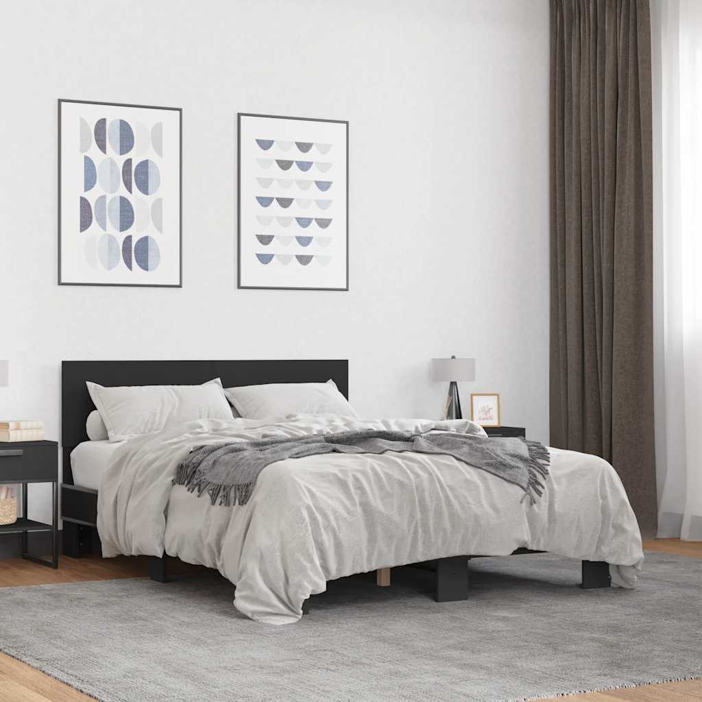 vidaXL Bed Frame without Mattress Length 190 cm