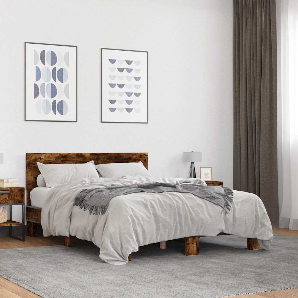 vidaXL Bed Frame without Mattress Length 190 cm