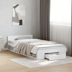 Bed Frame without Mattress White