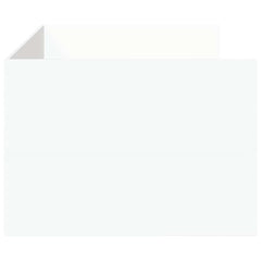 Daybed with Drawers without Mattress 90x200 cm White