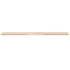 vidaXL Floating Shelf 120x20x2 cm Untreated Solid Wood Acacia 4