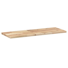 vidaXL Floating Shelves 2 pcs 100x30x2 cm Untreated Solid Wood Acacia 6