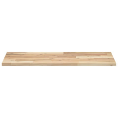vidaXL Floating Shelves 2 pcs 60x40x2 cm Untreated Solid Wood Acacia 4