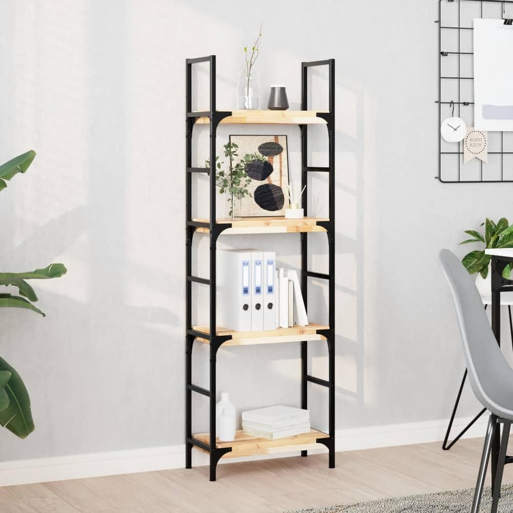 Floating Shelves Untreated Solid Wood Acacia Natural Height Depth