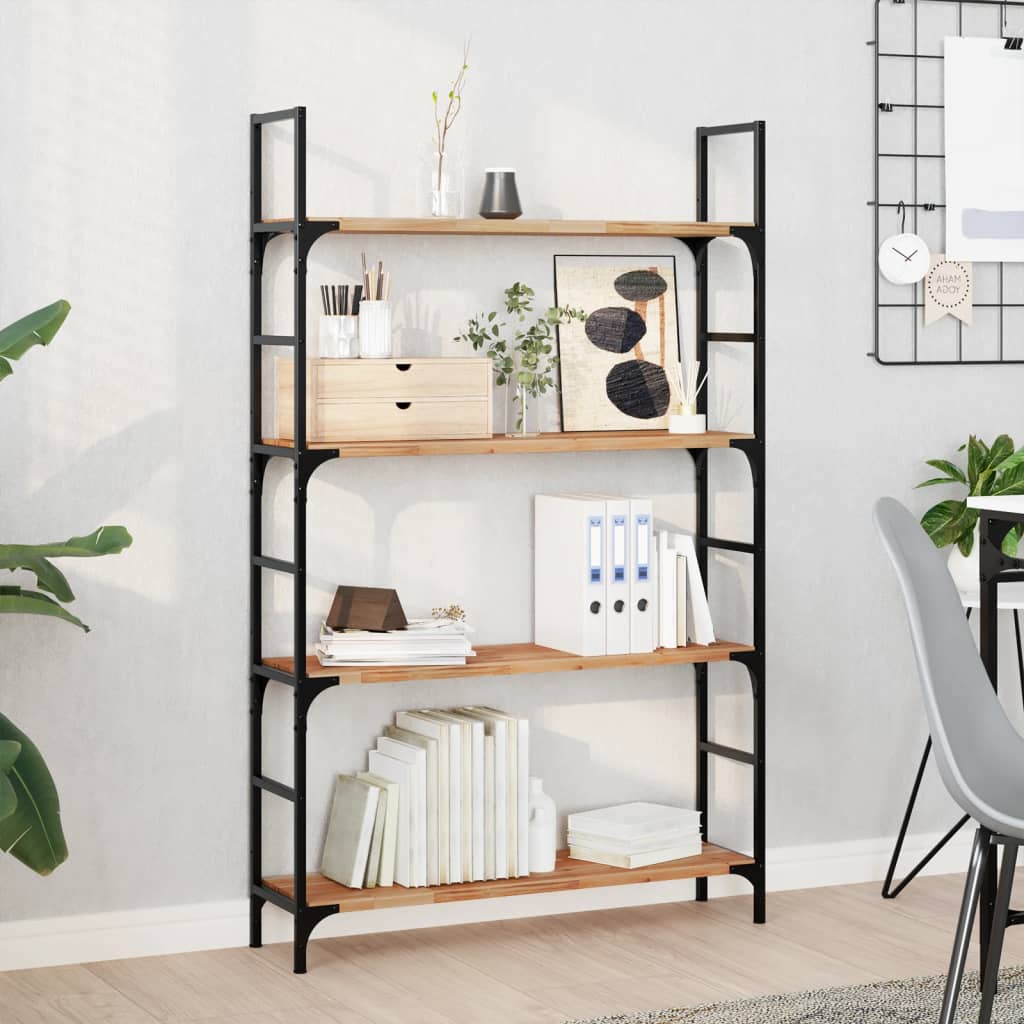 Floating Shelves Oil Finished Height 2 cm Depth 20 cm 2 pcs 80 cm