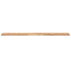 Floating Shelf Solid Wood Acacia Oil Finished Height 2 cm Depth 20 cm 120 cm