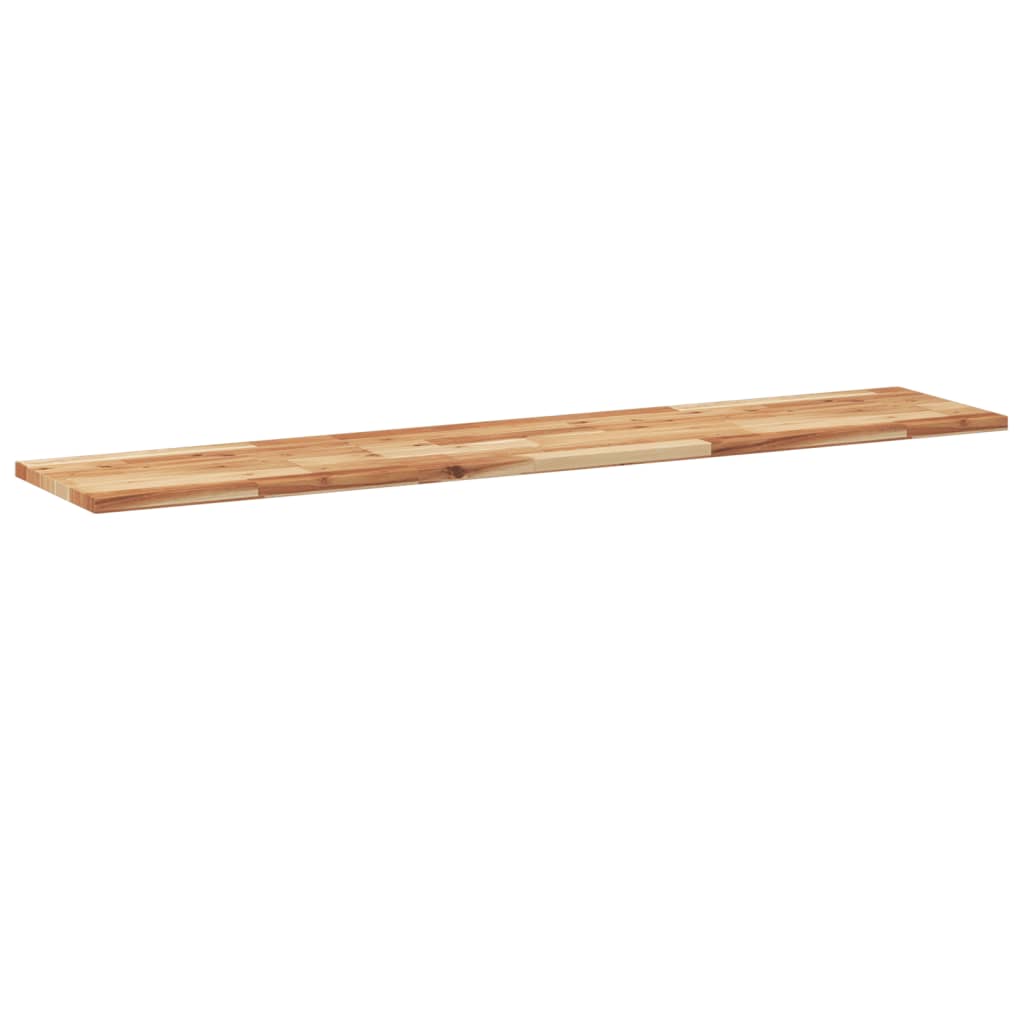 vidaXL Floating Shelf 160x30x2 cm Oil Finished Solid Wood Acacia 6
