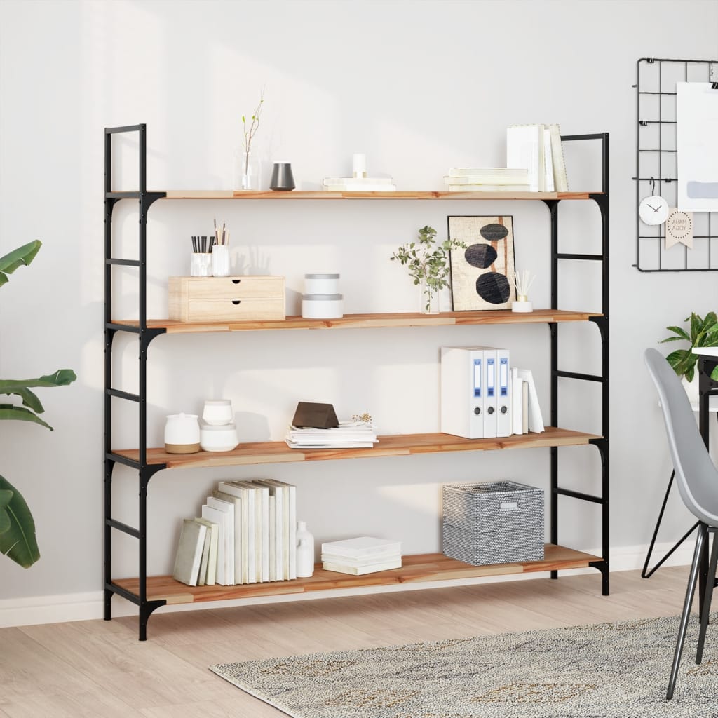 vidaXL Floating Shelf 160x30x2 cm Oil Finished Solid Wood Acacia 1