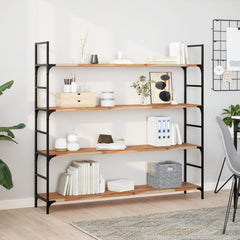 vidaXL Floating Shelf 160x30x2 cm Oil Finished Solid Wood Acacia 1