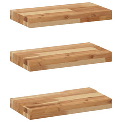 vidaXL Floating Shelves 3 pcs 40x20x4 cm Oil Finished Solid Wood Acacia 2