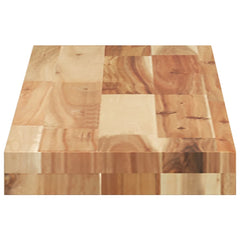 vidaXL Floating Shelves 2 pcs 100x20x4 cm Oil Finished Solid Wood Acacia 5
