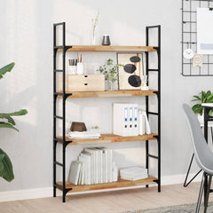 vidaXL Floating Shelves 2 pcs 100x20x4 cm Oil Finished Solid Wood Acacia 1