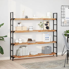 vidaXL Floating Shelf 140x20x4 cm Oil Finished Solid Wood Acacia 1