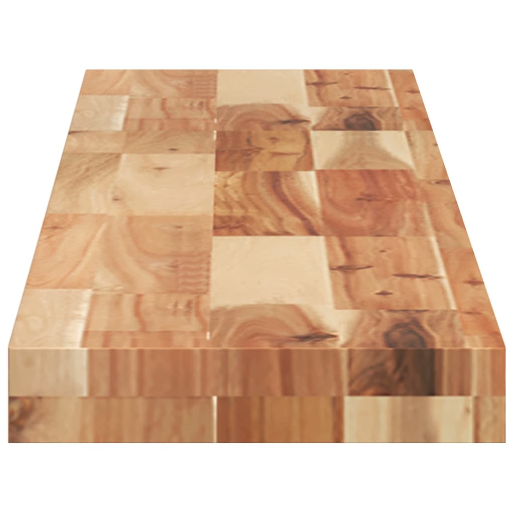vidaXL Floating Shelf 160x20x4 cm Oil Finished Solid Wood Acacia 5