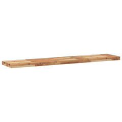 vidaXL Floating Shelf 120x30x4 cm Oil Finished Solid Wood Acacia 6