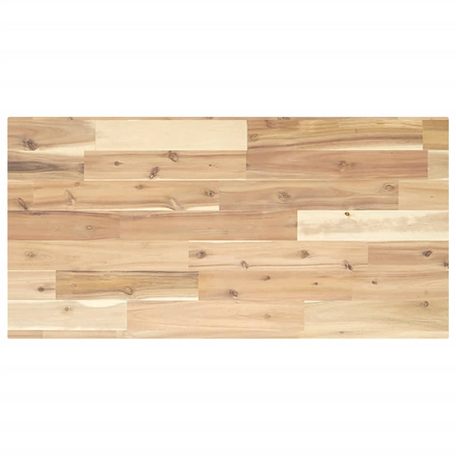 vidaXL Bathroom Vanity Top Untreated 80x40x2 cm Solid Wood Acacia 1