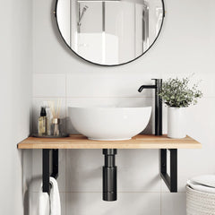 vidaXL Bathroom Vanity Top Untreated 60x50x2 cm Solid Wood Acacia 2