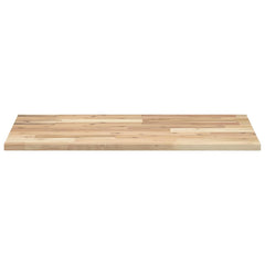 vidaXL Bathroom Vanity Top Untreated 60x50x2 cm Solid Wood Acacia 3