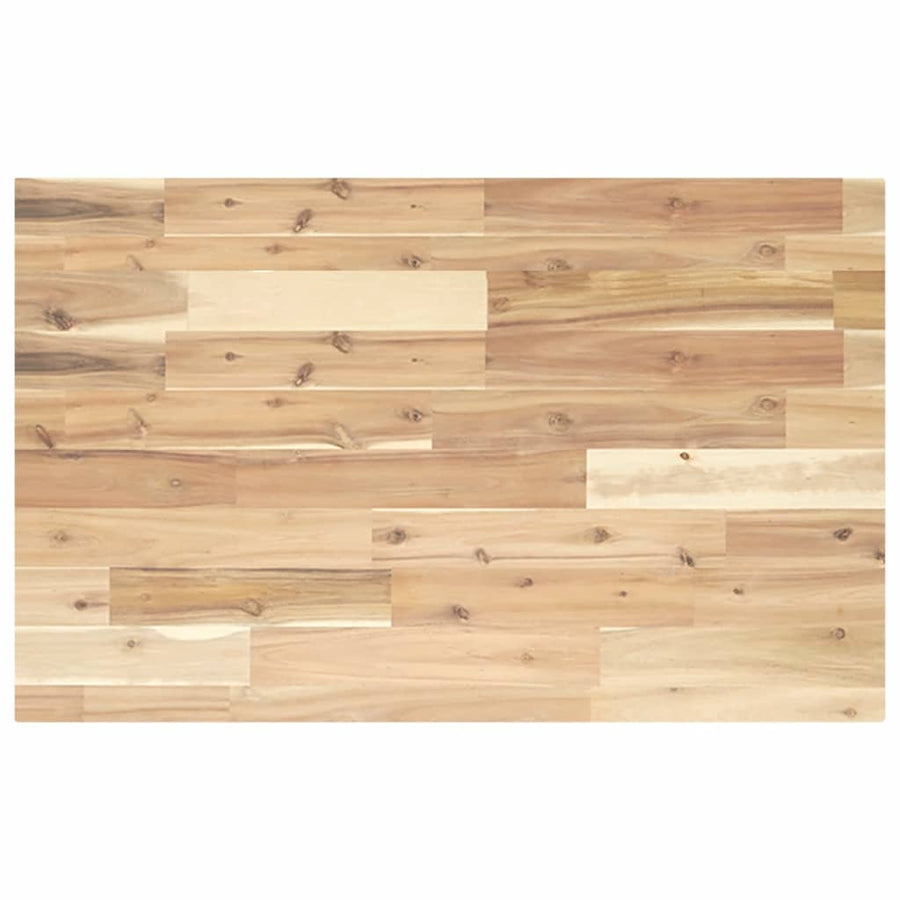 vidaXL Bathroom Vanity Top Untreated 80x50x4 cm Solid Wood Acacia 1