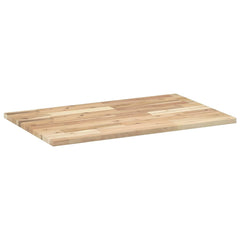 vidaXL Desk Top Untreated 60x50x2 cm Solid Wood Acacia 4