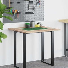 vidaXL Desk Top Untreated 100x60x2 cm Solid Wood Acacia 3
