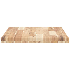vidaXL Desk Top Untreated 80x50x4 cm Solid Wood Acacia 6