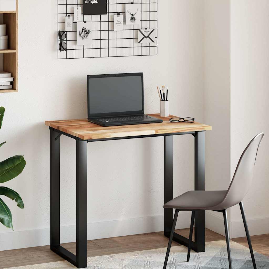 vidaXL Desk Top Oil Finished 100x60x2 cm Solid Wood Acacia 2