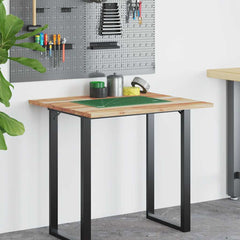 Desk Top Solid Wood Acacia Oil Finished Height 2 cm 100 cm 60 cm