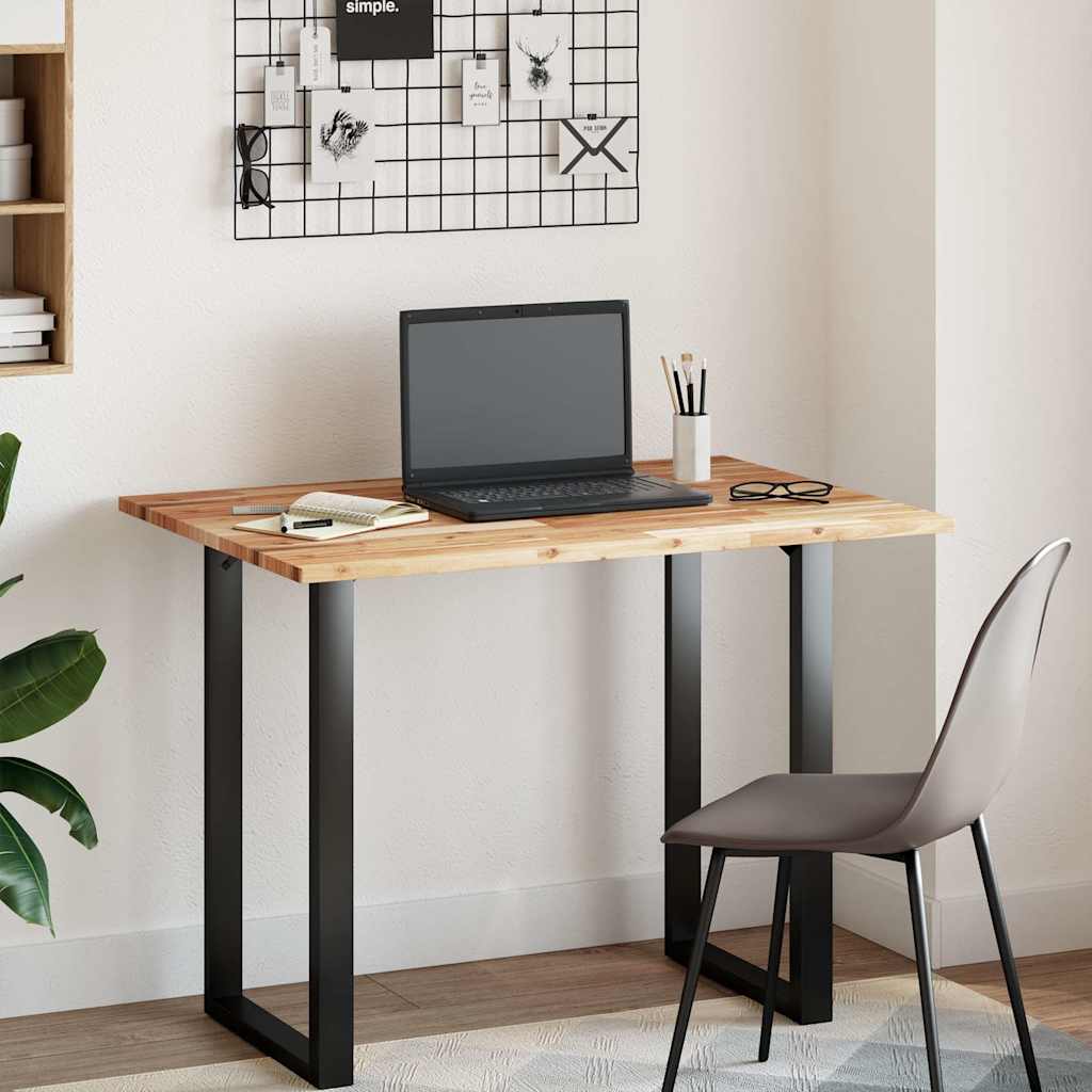 Desk Top Solid Wood Acacia Oil Finished Height 2 cm 100 cm 70 cm