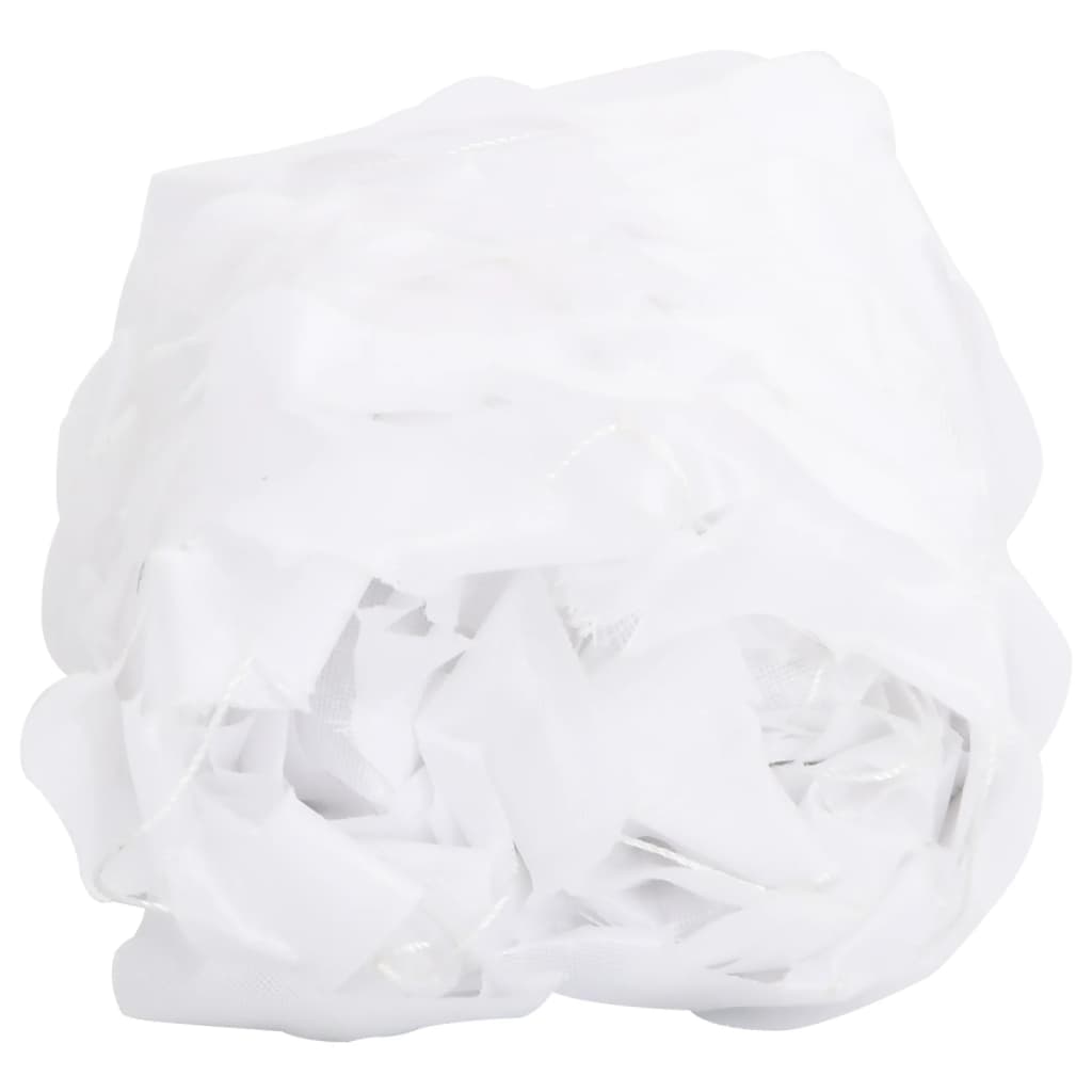 vidaXL Camouflage Net with Storage Bag 809x207 cm White 3