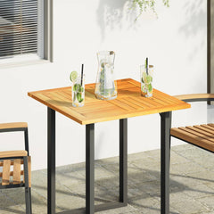 vidaXL Table Top 40x40x2 cm Solid Wood Acacia