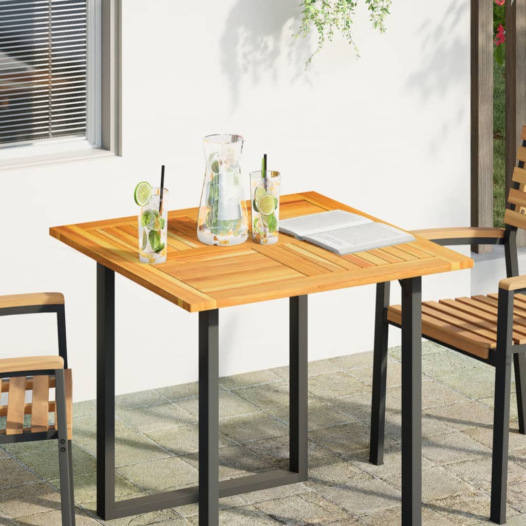 vidaXL Table Top 40x40x2 cm Solid Wood Acacia