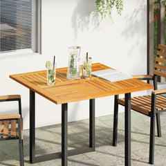 vidaXL Table Top 40x40x2 cm Solid Wood Acacia