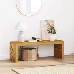 vidaXL Coffee Table 110x35x38 cm Solid Wood Teak 3