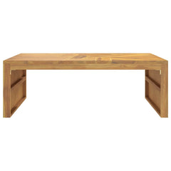 vidaXL Coffee Table 110x60x38 cm Solid Wood Teak 4