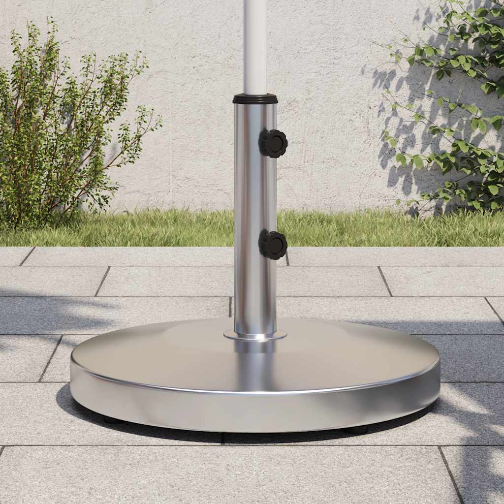 vidaXL Parasol Base for Ø32/38/48 mm Poles 25 kg Round 1