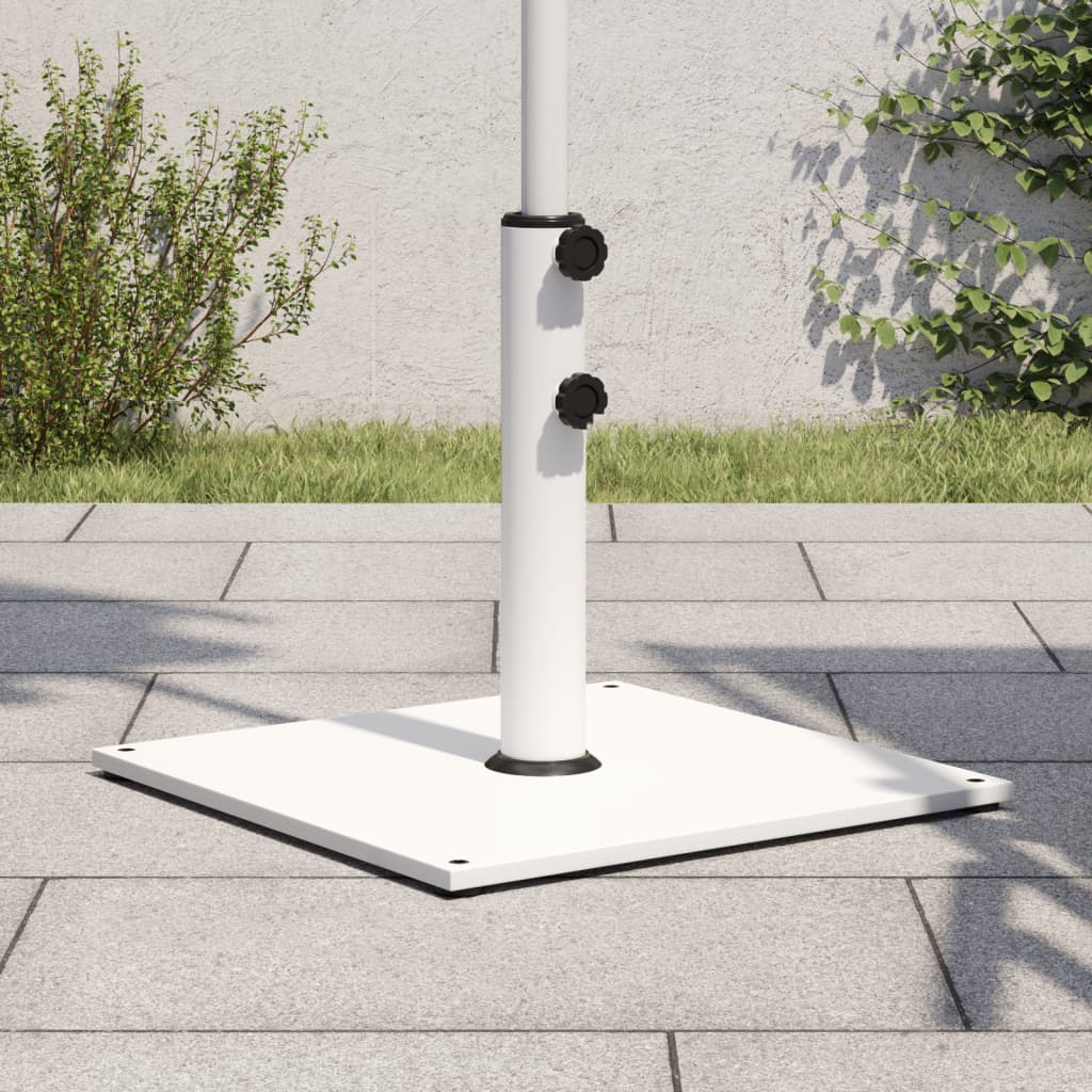 vidaXL Parasol Base for Ø32/38/48 mm Poles 17 kg Square 1